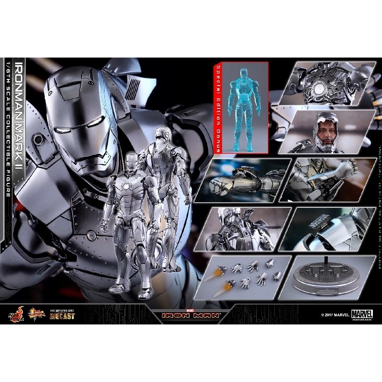 พร้อมส่ง HOTTOYS HT Iron Man 1 MK2 Venue Limited Edition