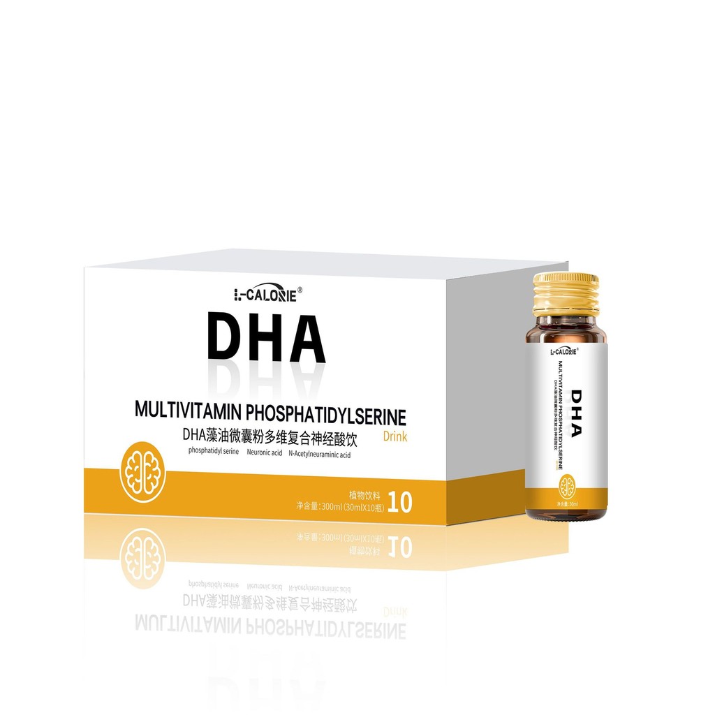 DHA Algae Oil Microcapsule Powder Multivitamin Compound Neuronic Acid Drink เครื่องดื่มพืช 728