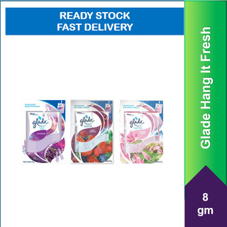 [Bundle Of 3 / 6] GLADE HANG IT FRESH FRAGRANCE BEADS SCENTED GEL HOMES CARS AUTOS WARDROBE CABINET SHOES RACK