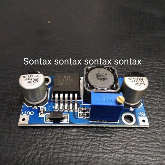 (READ DESCRIPTION!!) Stepup step up converter xl6009e1 xl6009 โมดูลกําลังสูง arduino