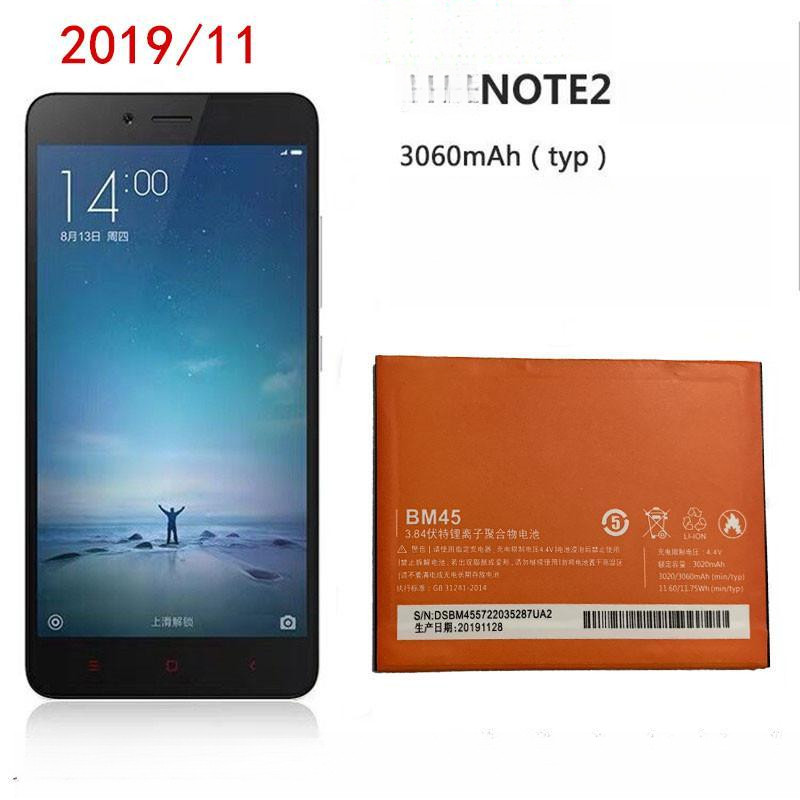 Xiaomi 2s Battery 1s Original 2a Phone Note 1s Redmi Note 2 Battery bm20/41/45/44