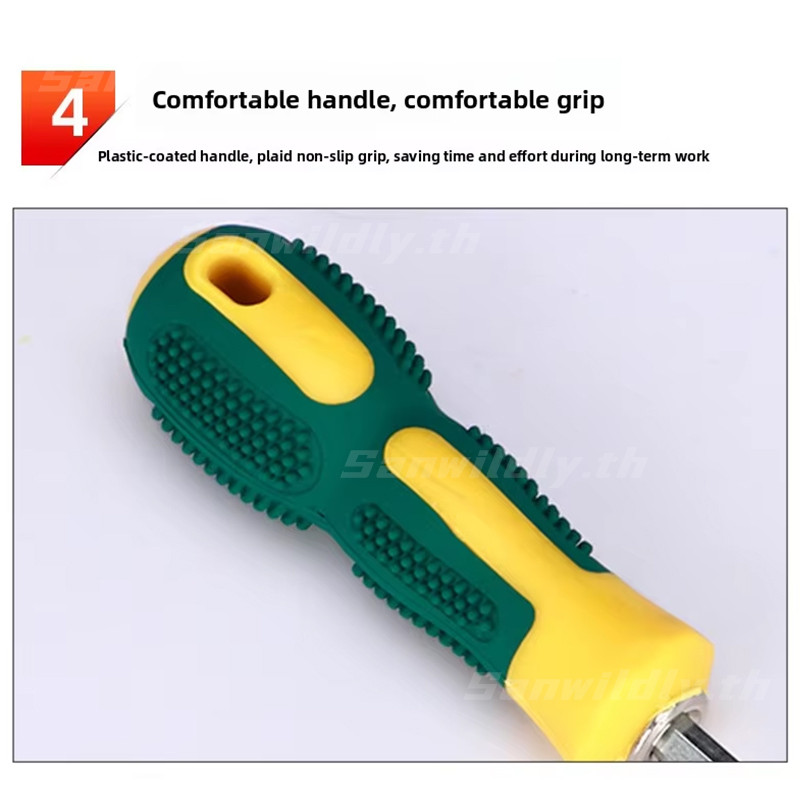 💕SW💕 ไขควงปากแบน Cross Flathead อเนกประสงค์สำหรับใช้ในบ้าน หัวคู่ ถูกสุดๆ - รูปที่ 6