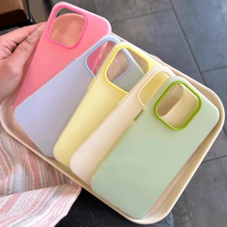 🔥GOOD🔥เคสโทรศัพท์แบบ 2 in 1 ซิลิโคนใส เคสเยลลี่ For iPhone 16 15 14 13 12 11 Pro Max X XR XS Max 7 8 6 Plus เคสไอโฟน เคส