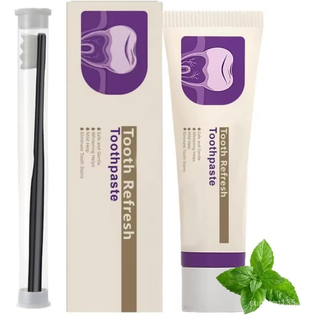 Nature Tooth Refresh Toothpaste, Fresh Breath, Natural Ingredients, Oral Care Toothpaste,Gentle Care