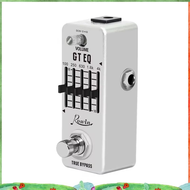 กีตาร์ Equalizer Pedal กีตาร์ 5-Band Parametric EQ