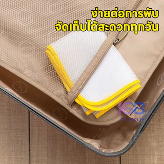 แผ่นรีดผ้าทนอุณหภูมิสูง🧣 แผ่นตาข่ายรองรีด แผ่นรองรีดกันไหม้ ถนอมเนท้อผ้า และลายสกรีนติดเตารีด พับได้ 35*50 ซม