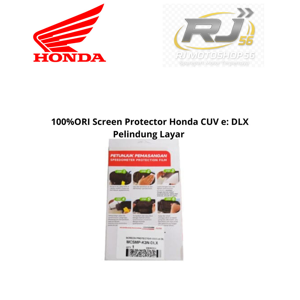 LAYAR ฟิล์มกันรอยหน้าจอต้นฉบับ 100% Honda CUV e: DLX ตัวป้องกันหน้าจอ