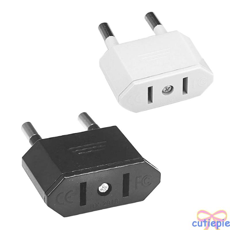 Cutie Euro to USA Adapter Europe Outlet Plug Adapter Universal Input from USA to Europe Travel Power