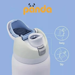 ขวดน้ำเก็บความเย็น สแตนเลส304 710ML/24OZ เก็บเก็บความเย็น มีหูจับ มีหลอดดูด ยกดื่มได้ พร้อมจับ 8สี
