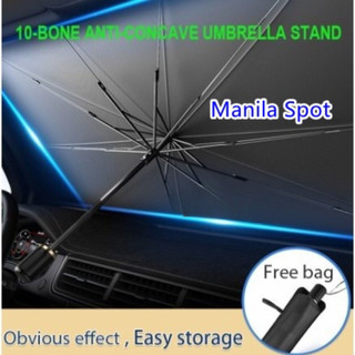 Car Sun Shade Windshield Cover Foldable Car Umbrella UV Rays and Heat Sun Visor Protect Car Parasol