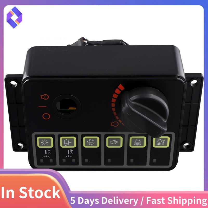 สวิตช์ปัดน้ําฝนไฟหน้า สวิตช์สัมผัสคันเร่ง 21N8-20505 21N820505 สําหรับรถขุด R290LC-7A R320LC-7A R360