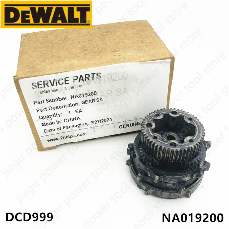 ชุดประกอบเกียร์สําหรับ DEWALT DCD999 NA019200 DCD999M2 DCD999NT DCD997 999 ชิ้นส่วนเครื่องมือไฟฟ้า