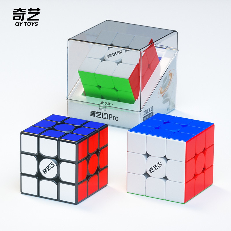 Speed Cube, QY M Pro Series 3x3 Magic Cube Fast Smooth Turning Stickerless Quicker 3D ปริศนาของเล่นสําหรับ Magic Cube ผู้ที่ชื่นชอบ