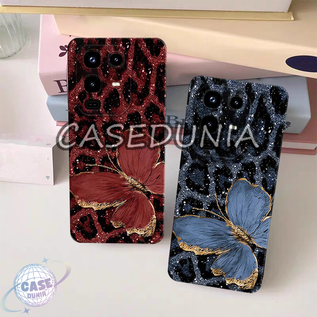 Silicone - Infinix Note 50s - Note 50 - Note 50 Pro - Note 50 Pro Plus Contemporary Butterfly Motif