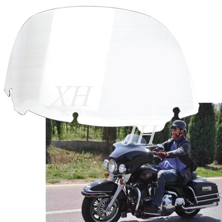 เหมาะสําหรับ Harley Street Avenue Supreme Gliding รถจักรยานยนต์ด้านหน้ากระจก 33 ซม.กระจก 14-23 ปี