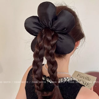 ยางมัดผมดอกไม้ฟองน้ำ ยางมัดผมสามมิติ สไตล์เกาหลี รุ่นใหม่ Hair accessories เครื่องประดับแฟชั่น COD
