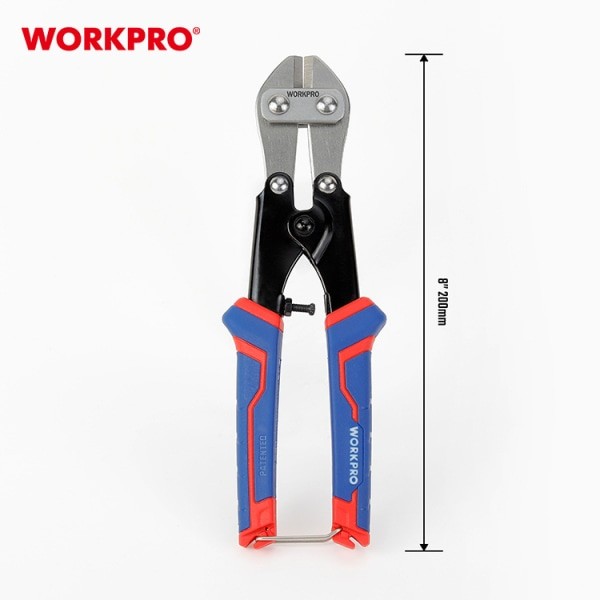 GlobalHouse WORKPRO กรรไกรตัดเหล็กเส้น 65 MN ขนาด 200มม.( 8นิ้ว) รุ่น WP216001 สินค้าของแท้คุณภาพดี