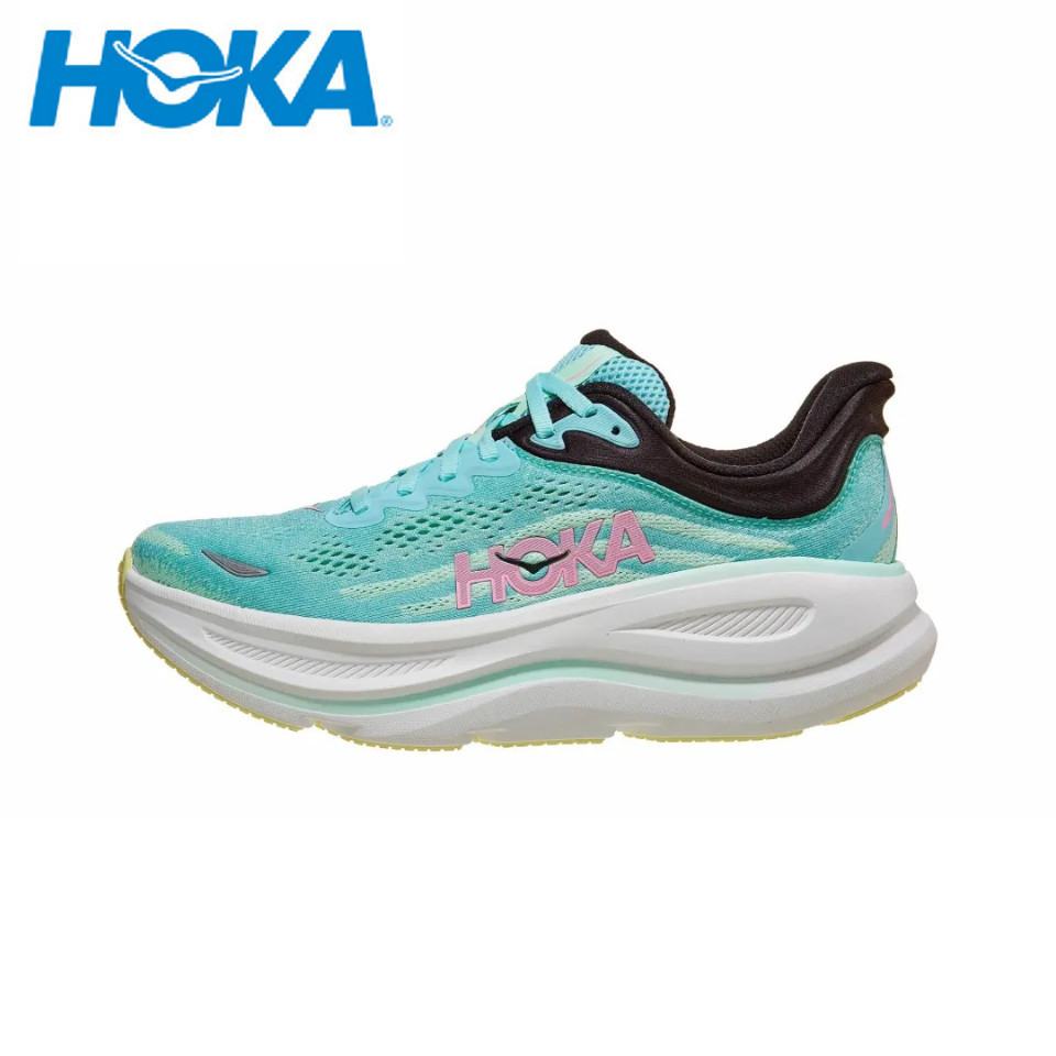 100%ของแท้ HOKA ONE ONE Bondi 9 1162012-BTF  Sneaker
