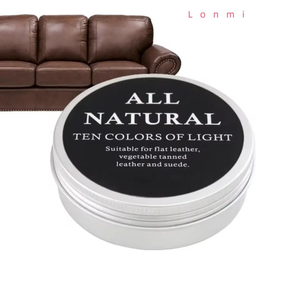 LONMI Mink Oil Cream 50g/100g ครีมบำรุงซ่อมแซมคุณภาพสูงสำหรับกระเป๋าหนังและผลิตภัณฑ์หนังอื่นๆ