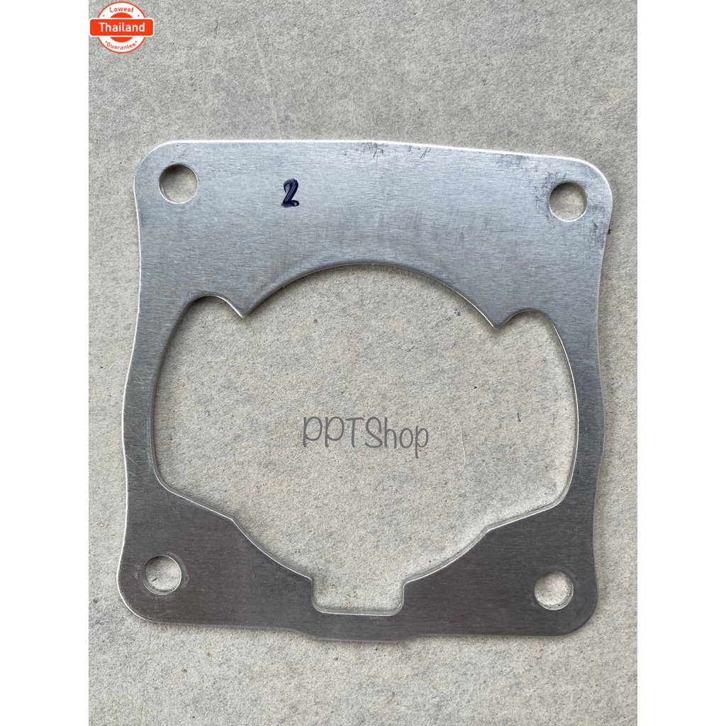 ประเก็นตีนเสื้ออลูมิเนียมDash ls nova หนา 2 mm.