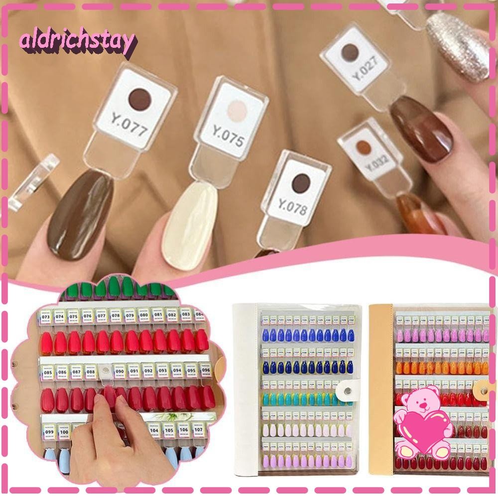 หนังสือแสดงตัวอย่างเล็บ EXODUS, 120 สีไม่มีรูปแบบเล็บ Swatches Book, ความคิดสร้างสรรค์แม่เหล็กที่ถอด