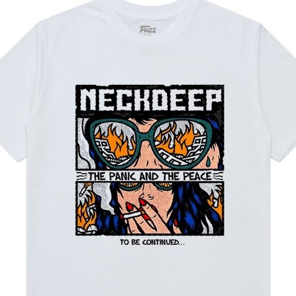เสื้อยืดคอวีลึก | เสื้อยืดวง NECKDEEP | PUNK ROCK MUSIC DISTRO CLOTHES สําหรับผู้ชายและผู้หญิงเสื้อย