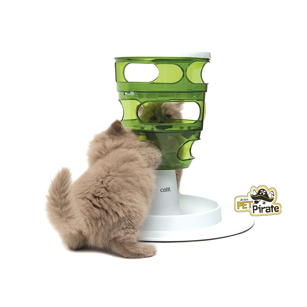 Catit Senses 2.0 ของเล่นแมวฝึกทักษะ Food Tree ของเล่นแมวฝึกทักษะ เพิ่มความน่าสนใจให้อาหาร