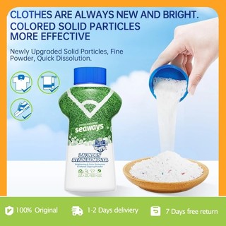 Laundry Stain Remover Strong Decontamination Laundry Detergent Powder Bleach Powder 2 in 1