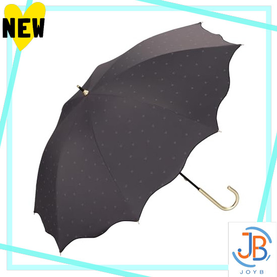 Direct From Japan Wpc. parasol, shading heart mellow mini off ≪100% shading rate/100% UV cut rate/UPF50+/heat shielding/sunny rain ≫ folding umbrella lightweight commuter school travel fashionable cute women ladies 801-17761-102