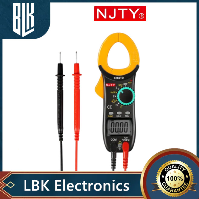 3266TD กระเป๋า universal digital clamp meter, มัลติมิเตอร์, แอมป์มิเตอร์, วัดความจุ, อุณหภูมิและความ