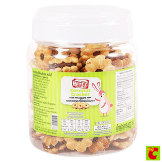 ไบตี้ แครกเกอร์กะทิไส้แยมสับปะรด 400 ก.