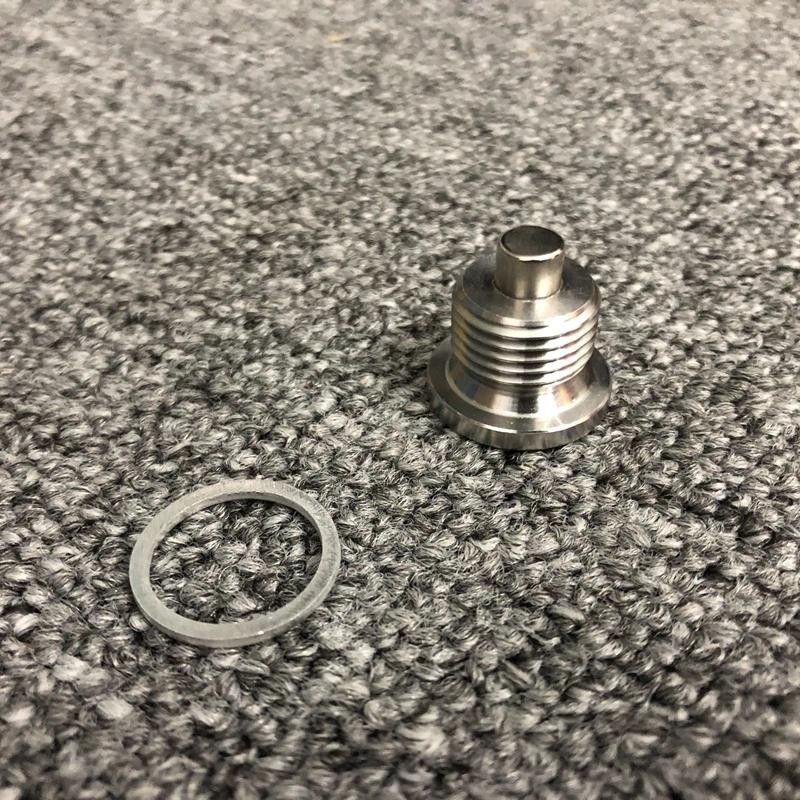 สแตนเลสปลั๊กท่อระบายน้ําแม่เหล็กสําหรับ BMW K1200R K1300R K1200S K1300R K1200GT K1300GT