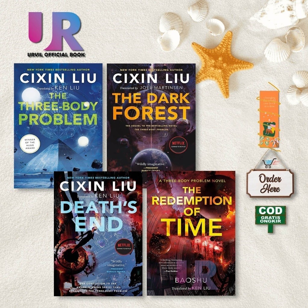 แพ็คเกจ Bundling (4 เล่ม) ปัญหาสามร่างกายโดย Cixin Liu
