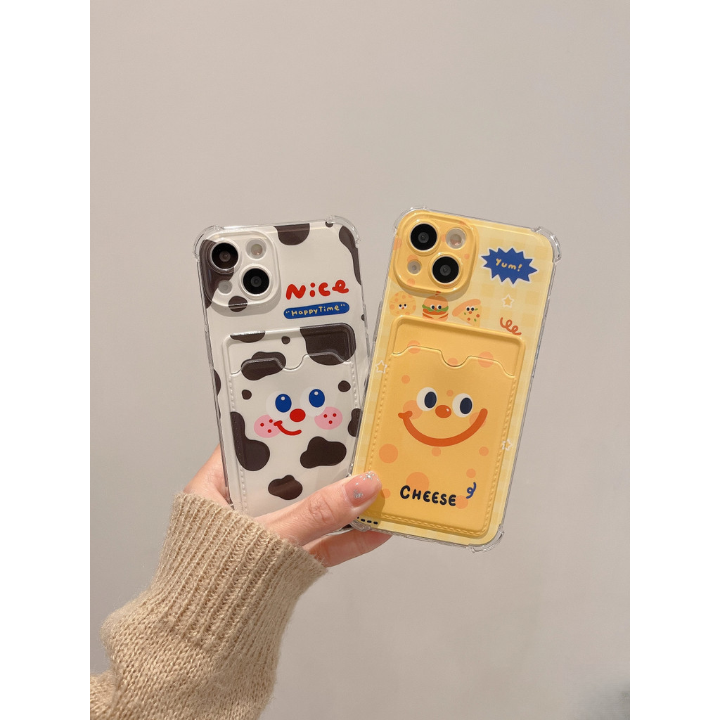อารมณ์นมชีสป้องกันการกระแทกกรณีHP Xiaomi 14 หมายเหตุ 13 Pro POCO M6 5G X6 C65 F5 X5 Redmi A3 A2 10s 