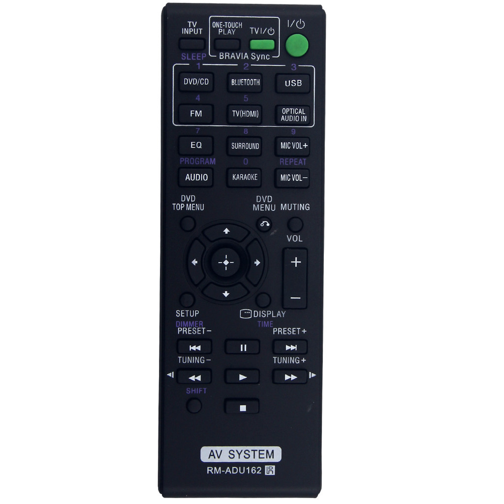 เข้ากันได้กับ Sony AV Amplifier DAV-DZ350 DZ650 SS-T125 WS123 TS123 TS125 CT123 TZ140 14923711 Rm-ad