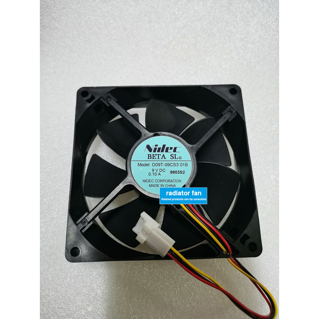 D09T-09CS3/09CS2 01B BETASL 9V 0.10A มอเตอร์พัดลม NR-F500TX-TH
