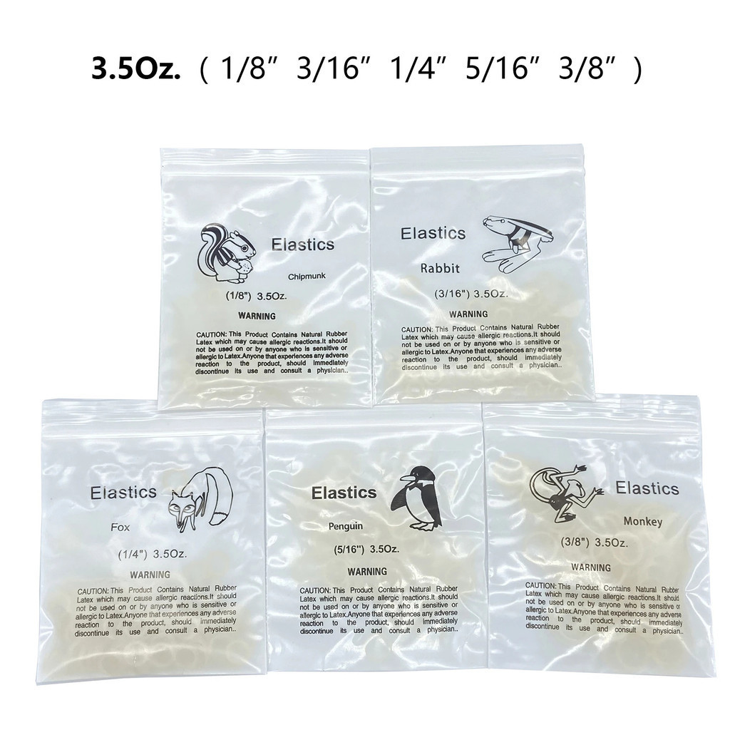 5000ชิ้น/แพ็คทันตกรรมยางรัดยืดหยุ่นสวนสัตว์แพ็ควัสดุน้ํายางทันตกรรมผูก - รูปที่ 3