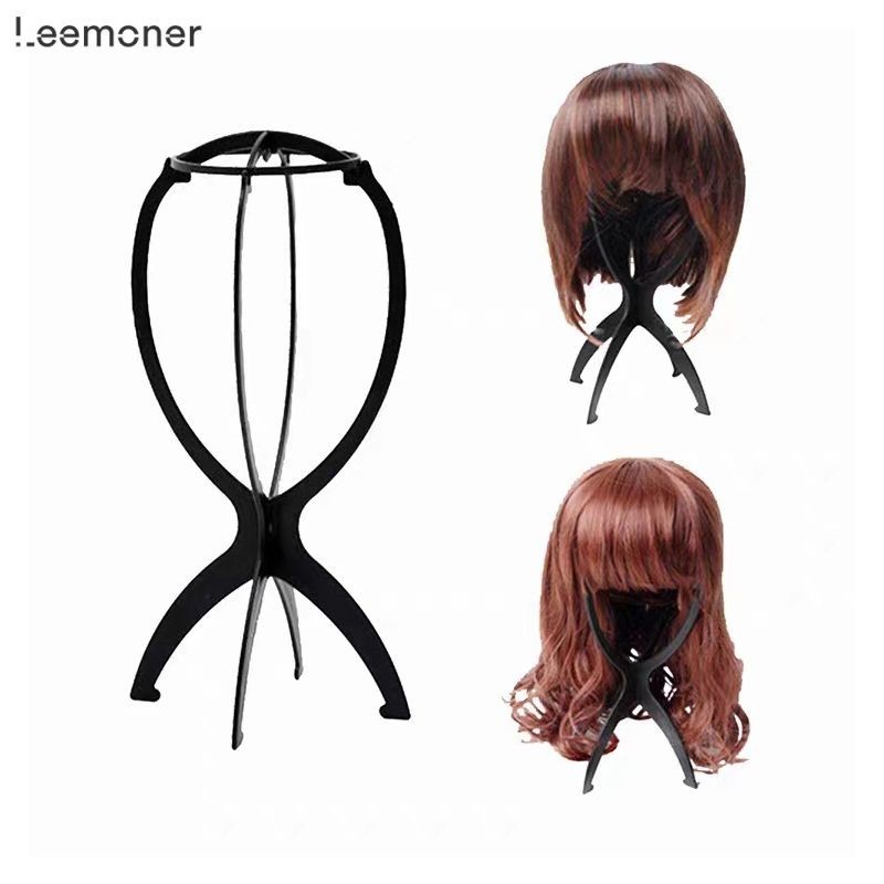 【Lemon】ขาตั้งพลาสติกวางวิกผม ที่ใส่วิกผมอุปกรณ์เสริม  (คละสี)-LN