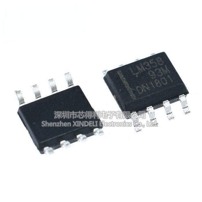 Lm358 LM358 LM358DR LM358M เครื่องขยายเสียงการทํางาน SOP-8 ชิปแพทช์แบรนด์ใหม่พร้อมสต็อก LM358