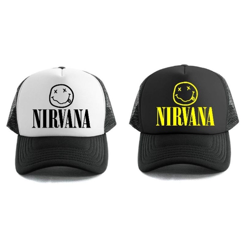 Nirvana Trucker Cap หมวกตาข่ายหมวกตาข่าย M
