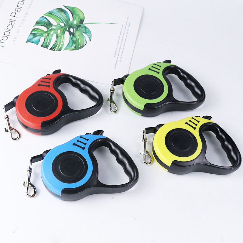 Retractable dog leash สายจูงสุนัขแบบยืดหดได้  สายจูงสัตว์เลี้ยง สายจูงแมว หมา สุนัข ระบบเบรคอัตโนมัติ - รูปที่ 5