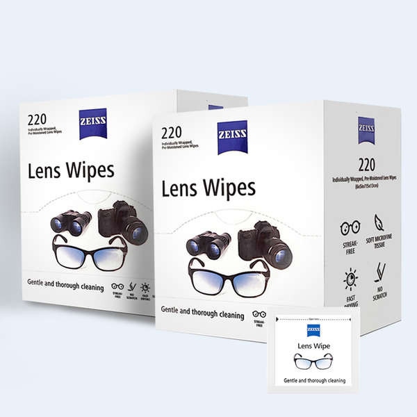 ผ้าเช็ดแว่น กระดาษเช็ดเลนส์ ZEISS, ที่เช็ดทําความสะอาดเลนส์เลนส์กล้อง, Zeiss ฉบับภาษาอังกฤษ, ผ้าแว่น