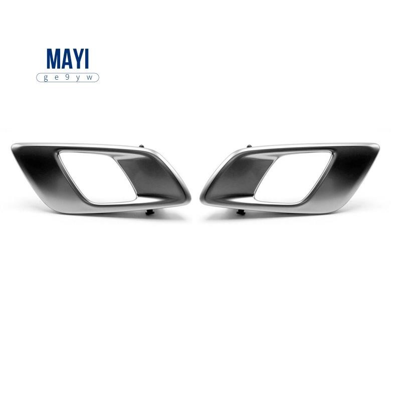 มือจับประตูด้านในภายในรถสําหรับ Ford Ranger 2012-2021 Everest 2015-2021 Mazda BT50 2012-2019 สีเทาเงิน