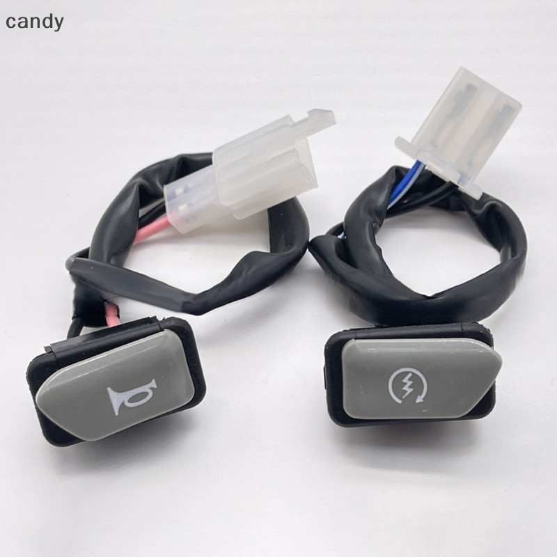 Ndy สวิตช์ดัดแปลงอุปกรณ์เสริมรถจักรยานยนต์ YAMAHA AEROX-155 สวิตช์สตาร์ทแตร สวิตช์ไฟไฟหน้า N