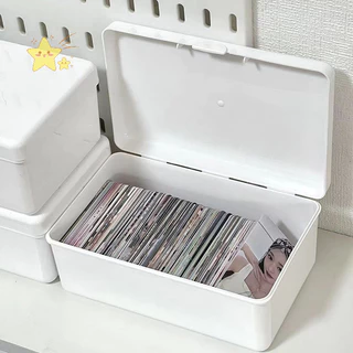 [JBTH] กล่องเก็บของโปร่งใสเกาหลีการ์ด Photocard กล่องเก็บของ Photo Card Organizer Classification Flip Box [JB]