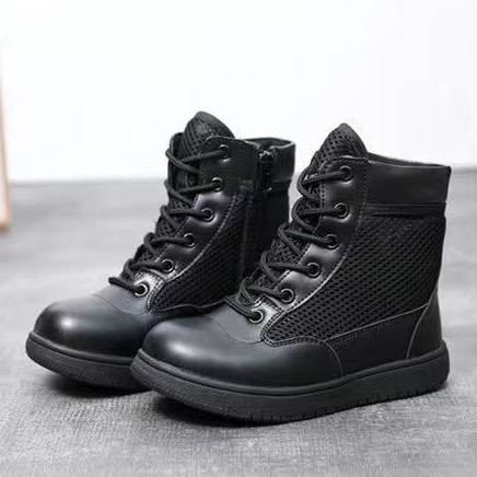 รองเท้าเด็กหายใจ เด็กชาย ผู้หญิง Flats รองเท้าซิป