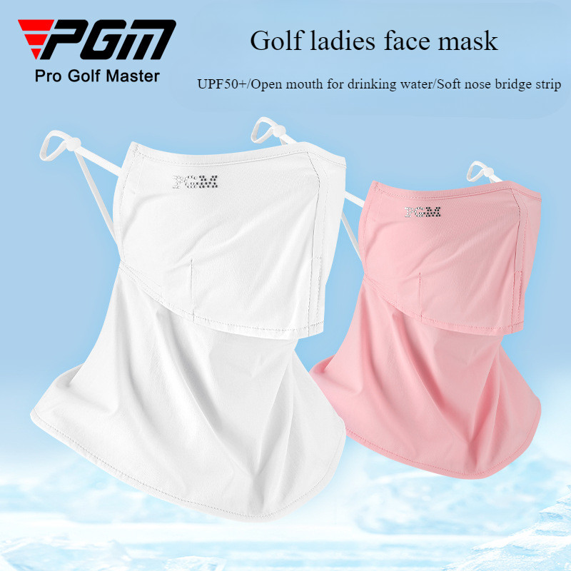 PGM Golf ครีมกันแดดหน้ากากผู้หญิงครีมกันแดดกลางแจ้งกีฬาคอป้องกันใบหน้า Breathable KOZ011