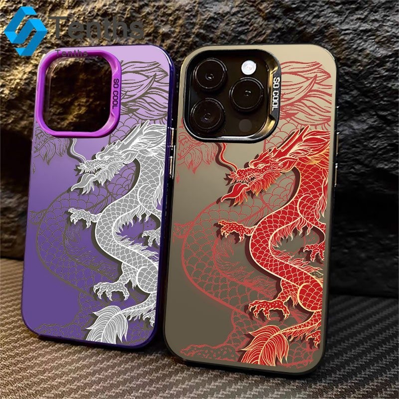 OPPO A38 A18 A58 A57 A77s A17 A15 A16 A54 A55 A3S A74 A95 A94 A96 A76 A78 A16K A5 A9 มังกรจีน เคสมือ