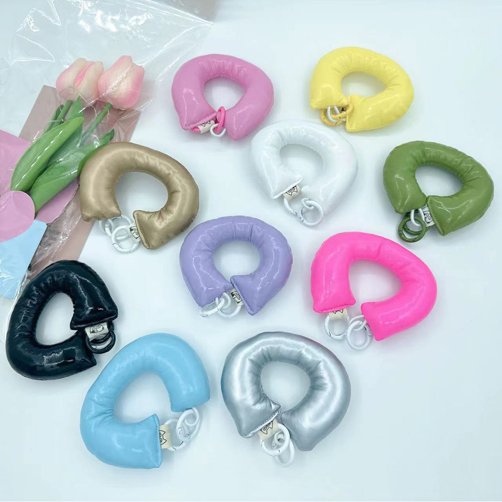 Ailigap Babythree ตกแต่ง เข็มขัดกระเป๋าจี้สายคล้องโทรศัพท์มือถือจับกล้องเชือกน่ารักหวานเต็มไปด้วยผ้าฝ้าย