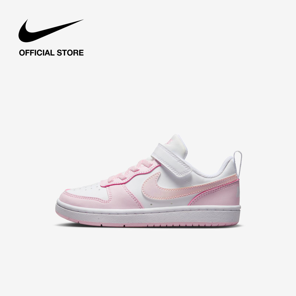 Nike Kid's Court Borough Low Recraft  Shoes - White